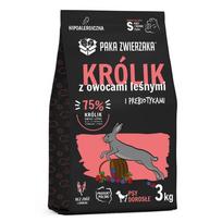 PAKA ZWIERZAKA Rabbit with forest fruits S – sausas maistas šunims – 3kg