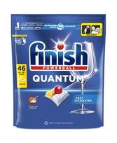 Indaplovių kapsulės FINISH QUANTUM ALL IN 1 LEMON, 46 vnt
