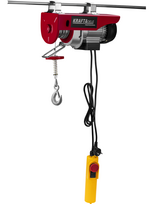 Elektrinė kėlimo gervė KD2190, 230V, 650W, 150 kg / 300 kg, kėlimo aukštis 12 m / 6 m