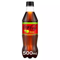 Gaivusis gėrimas COCA-COLA ZERO LIME, 500 ml
