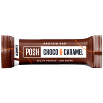 Baltyminis batonėlis, ICONFIT POSH CHOCO & CARAMEL, 55 g (-40% perkant 3 vnt.)