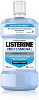 Burnos skalavimo skystis Listerine Professional Fresh Breath+ be alkoholio, su cinku, 500 ml