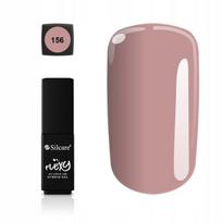 Hibridinis gelinis nagų lakas Silcare Flexy 156 Dusty Nude ilgai išliekanti kūno spalvos/nuoga atspalvis
