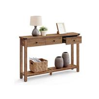 Konsolinis stalas, 24x120x76 cm, Rudas