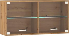 Pakabinama spintelė Meblocross Magic, 96x48x32 cm, ruda