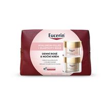 Veido priežiūros rinkinys Eucerin Hyaluron-Filler + Elasticity Rosé stangrinamasis, raukšles mažinantis, drėkinamasis