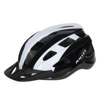Dviračio šalmas RALLEX, suaugusiems, L dydis 58–62 cm, reguliuojamas, juodai baltas, L