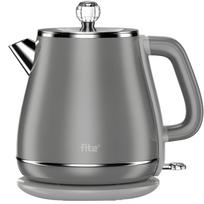 Elektrinis virdulys FIT2 YD-1830 1.8L 1800W dvigubų sienelių, neįkaistantis, pilkas