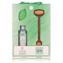 Accentra Aloe Vera Home Spa rinkinys kūnui (dušo gelis 100 ml. + vonios bomba 30 g. + masažuoklis) - 1 vnt.