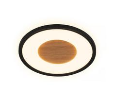 Brilo - LED lubinis šviestuvas SUFIT WOOD LED/18W/230V 3000K skersm. 29 cm