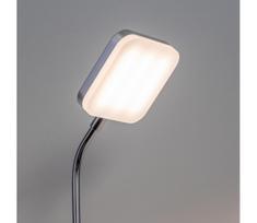 LED sieninė kištukinė lempa LED/3,2W/230V blizgus chromas