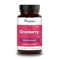 Maisto papildas Cranberry 37,5 mg PAC VITAVEA N45