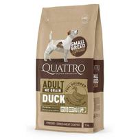 Quattro Adult with Duck suaugusiems mažų veislių šunims su antiena - Produkto Svoris 1.5kg