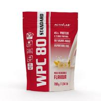 ActivLab WPC 80 Standart baltymų milteliai su saldikliais, Banana, 700 g.