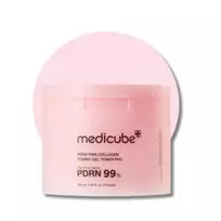Medicube PDRN Pink Collagen Toning Gel Toner Pad geliniai toniko padeliai su PDRN ir kolagenu 70 vnt