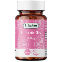Folio rūgštis 400 mcg, LIFEPLAN, 90 kaps. (Dabar -40%)