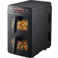 Promis Double vertical air fryer, 10L, Black FRP1560