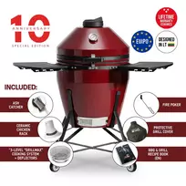 Kepsninė (Grilis) Kamado Bono EVO Grande 64 cm, raudona