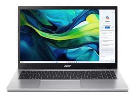 Acer Aspire Go 15 NX.J7WEL.004 Silver -  15.6", IPS, FHD (1920x1080), Matinis |  AMD Ryzen 7 5825U | 16GB DDR4 | 512GB SSD | AMD Radeon Graphics | Windows 11 Home | RU/EN | apšvietimas nera | 24 mėn.
