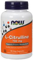NOW Foods L-Citrulline, 750mg - 90 kapsulių