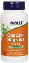 NOW Foods Cascara Sagrada, 450mg - 100 kapsulių