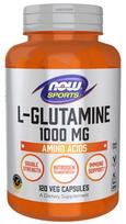 NOW Foods L-Glutamine, 1000mg - 120 kapsulių