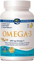 Nordic Naturals Omega-3, 690mg Lemon (Fish Gelatin) - 60 kapsulių