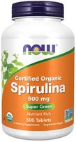 NOW Foods Spirulina, 500mg - 500 tablečių