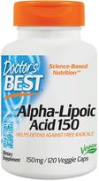 Doctor's Best Alpha-Lipoic Acid, 150mg - 120 kapsulių
