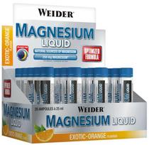 Weider Magnesium Liquid, Exotic-Orange - 20 x 25 ml.