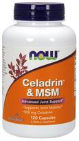 NOW Foods Celadrin & MSM, 500mg - 120 kapsulių
