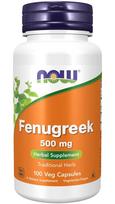 NOW Foods Fenugreek, 500mg - 100 kapsulių
