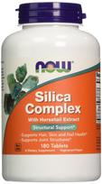 NOW Foods Silica Complex with Horsetail Extract - 180 tablečių