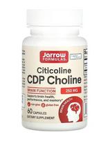 Jarrow Formulas Citicoline CDP Choline, 250mg - 60 kapsulių