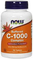 NOW Foods Vitamin C-1000 Complex - Buffered with 250mg Bioflavonoids - 90 tablečių