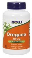 NOW Foods Oregano, 450mg - 100 kapsulių