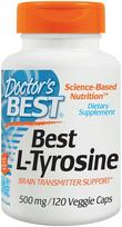 Doctor's Best L-Tyrosine, 500mg - 120 kapsulių