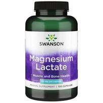 Swanson Magnesium Lactate, 84mg - 120 kapsulių