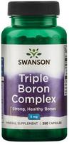 Swanson Triple Boron Complex, 3mg - 250 kapsulių