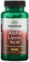 Swanson Alpha Lipoic Acid, 600mg - 60 kapsulių