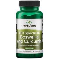 Swanson Full Spectrum Boswellia and Curcumin, 300mg - 60 kapsulių
