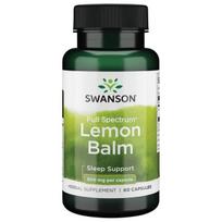 Swanson Full Spectrum Lemon Balm, 500mg - 60 kapsulių