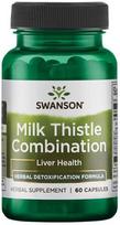 Swanson Milk Thistle Combination - 60 kapsulių