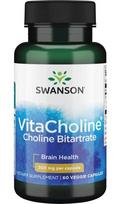 Swanson VitaCholine Choline Bitartrate, 300mg - 60 kapsulių
