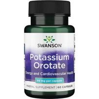 Swanson Potassium Orotate, 99mg - 60 kapsulių