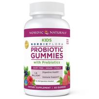 Nordic Naturals Probiotic Gummies Kids, Merry Berry Punch - 60 guminukų