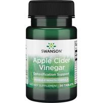 Swanson Apple Cider Vinegar, 200mg Double-Strength - 30 tablečių
