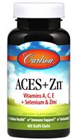 Carlson Labs ACES + Zn - 60 kapsulių