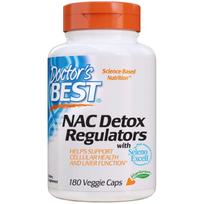 Doctor's Best NAC Detox Regulators - 180 kapsulių