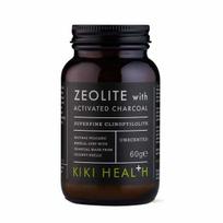 KIKI Health Zeolite With Activated Charcoal Powder - 60 gramų